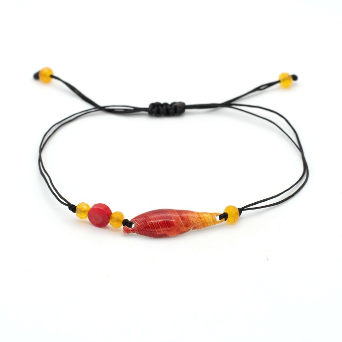 Bracelet "Little Shell GL C" - Red