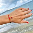 Bracelet "Little Shell GL C" - Red
