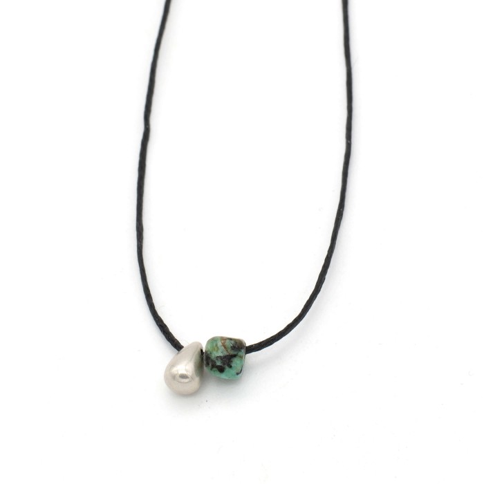Necklace "Minimal Little Drop"