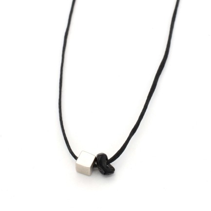 Necklace "Minimal Cube"