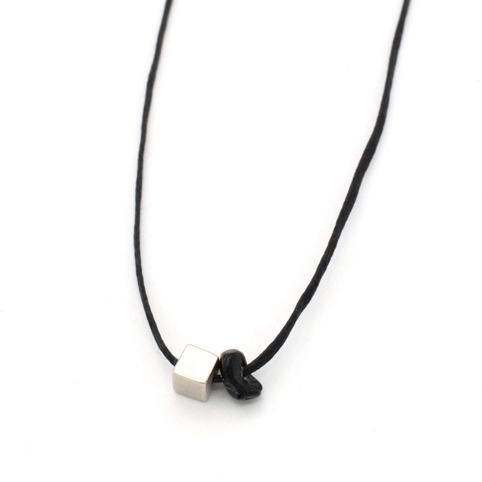 Necklace "Minimal Cube"