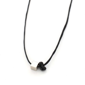 Necklace "Minimal Cube"