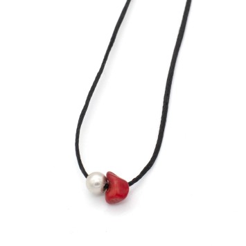 Necklace "Minimal Little Ball"