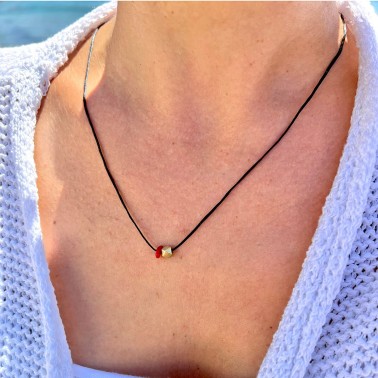 Necklace "Minimal Polygon G"