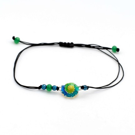 Βραχιόλι "Πεταλίδα" - Μπλε