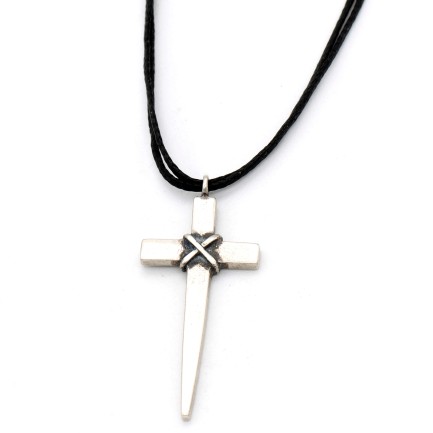 Necklace "Cross X2"
