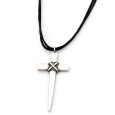 Necklace "Cross X2"