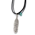 Necklace "The Indian Feather"