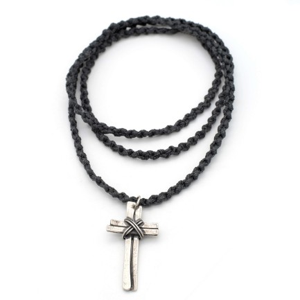 Κολιέ "Σταυρός 2Χ2"